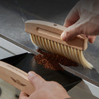 zeroHero Cleaning Brush Set, brush and dustpan joined together