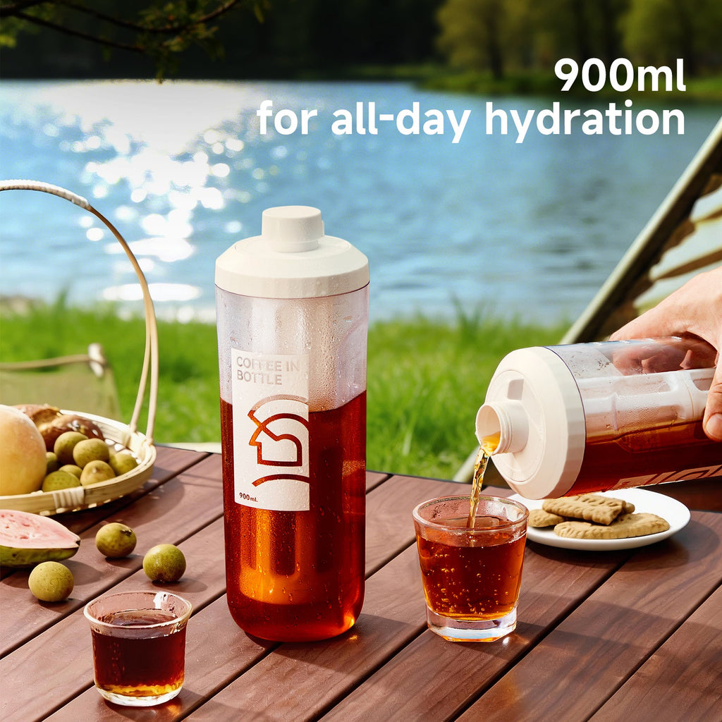 zeroHero YunJing 900 ml cold brew bottle with filter
