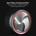 zeroHero Thor Air-Gravity Distributor in black, angled view
