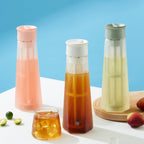 zeroHero Fanjing glass cold brew bottle with filter
