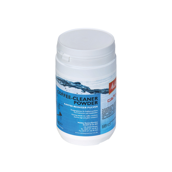 Melitta Cafina Coffee Cleaner Powder, pack shot