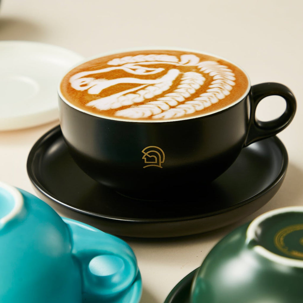 zeroHero 90 ml ceramic espresso cup with C-handle