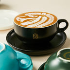 zeroHero 90 ml ceramic espresso cup with C-handle