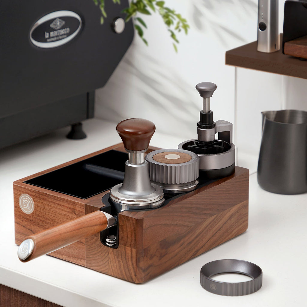 zeroHero Espresso Barista Tool Set with tamper, WDT tool and distributor