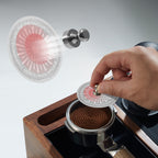 zeroHero 58 mm stainless steel espresso puck screen