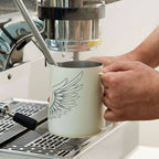 zeroHero Angel stainless steel milk frothing pitcher, 600 ml