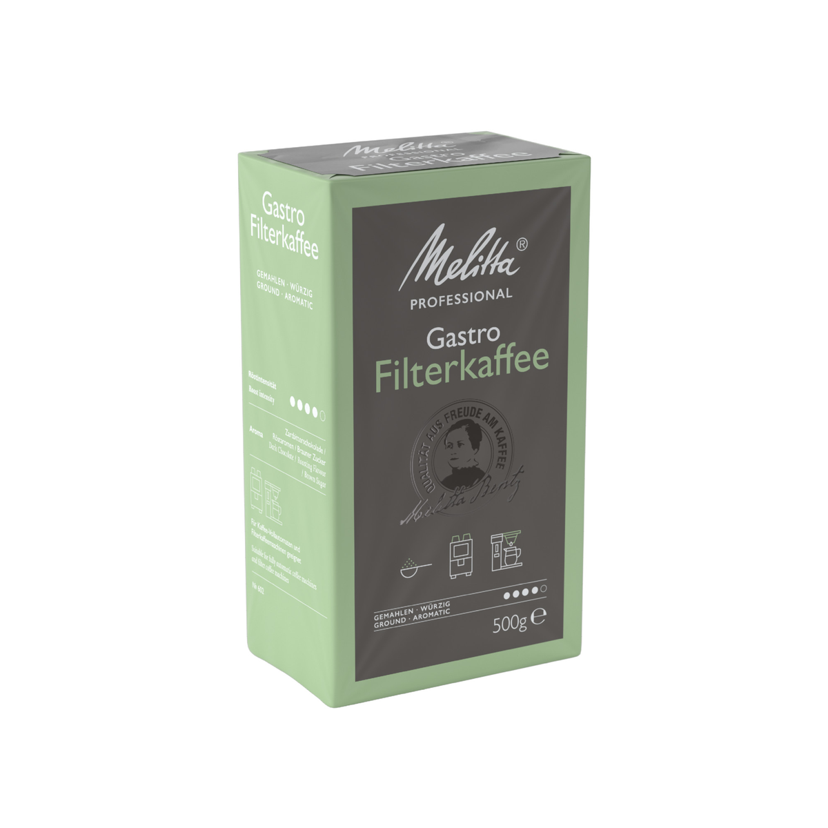 Melitta Gastro Filterkaffee ground coffee, 500 g pack