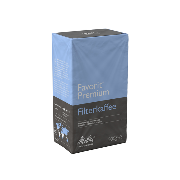 Melitta Favorit Premium ground coffee, 500 g pack