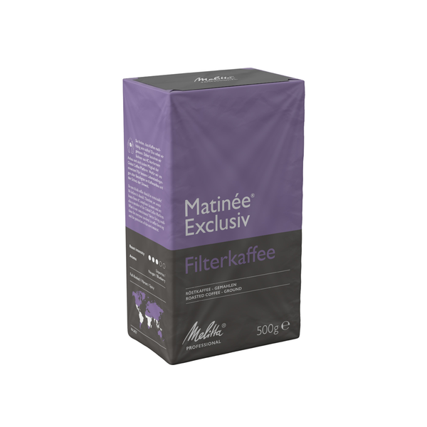 Melitta Matinée Exclusiv ground coffee, 500 g pack