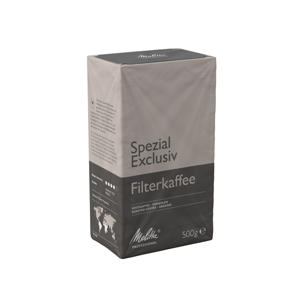 Melitta Spezial Exclusiv ground coffee, 500 g pack