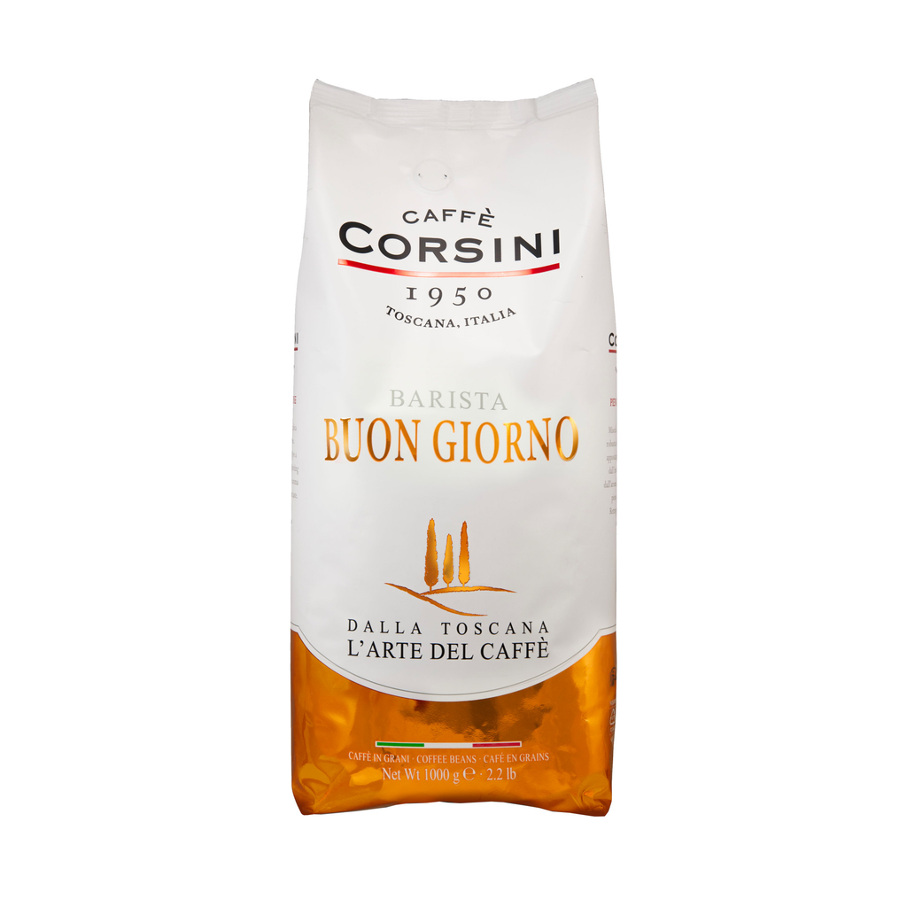 Caffè Corsini Barista Buon Giorno whole beans, 1000 g bag