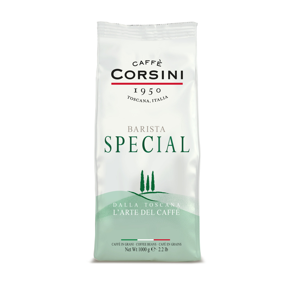 Caffè Corsini Barista Special whole beans, 1000 g bag