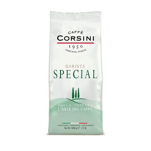Caffè Corsini Barista Special whole beans, 1000 g bag