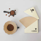 zeroHero Coffee Filter Papers V02, V-shaped paper filters