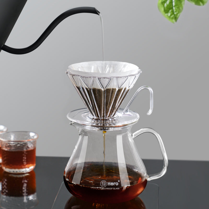 zeroHero Prisma PCTG pour over coffee dripper
