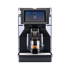 Saeco Magic B1 touchscreen bean-to-cup coffee machine, front view