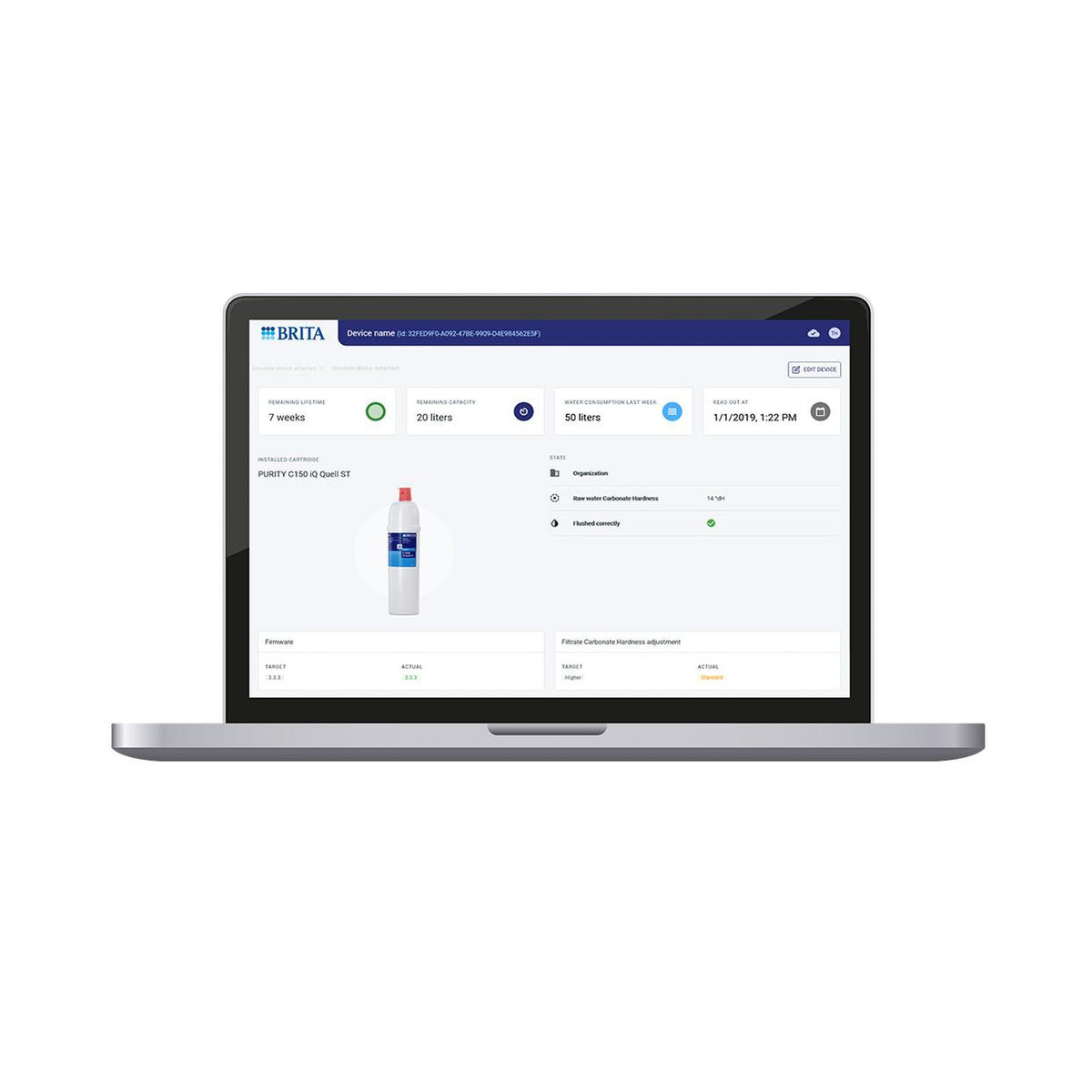 BRITA PURITY C iQ smart water filter system