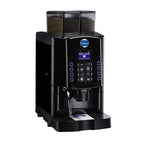 Carimali Armonia Soft fully automatic coffee machine with selection buttons, front view