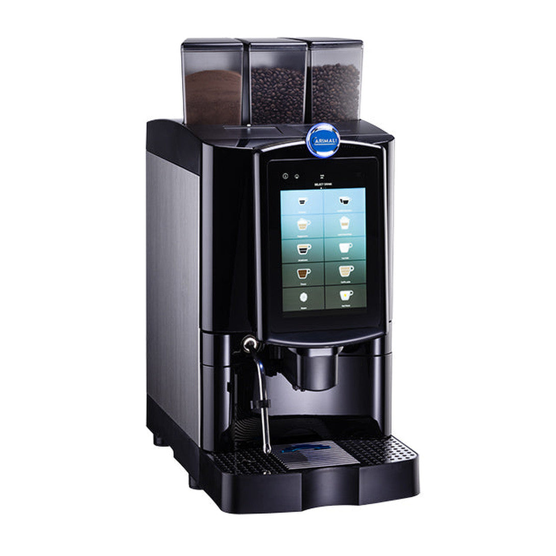 Carimali Armonia Ultra fully automatic coffee machine with touch screen, front view