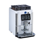 Carimali BlueDot Power compact coffee machine in white with touch screen, front view