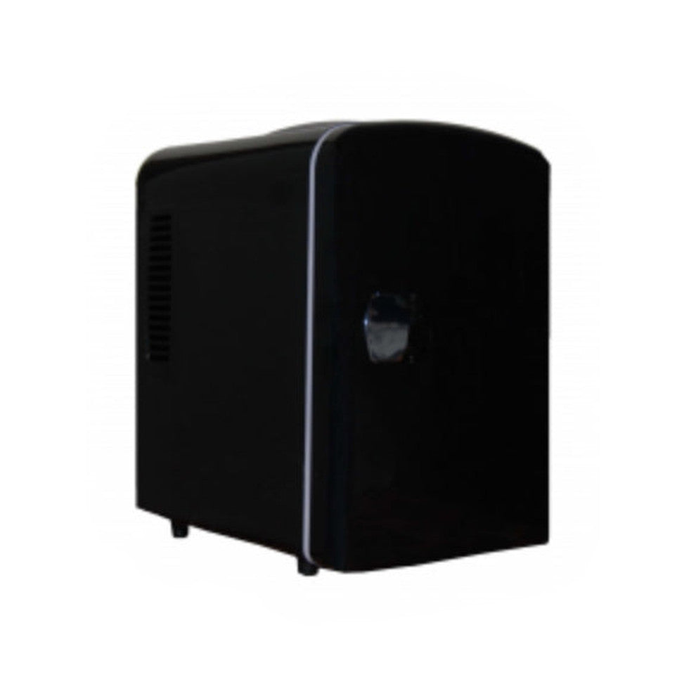 Carimali Frescolatte milk cooler in black, angled view