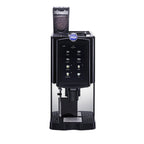 Carimali Mya Ultra fully automatic coffee machine in black, front view