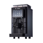 Carimali SilverAce fully automatic coffee machine in black, front view