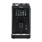 Carimali SilverAce Plus fully automatic coffee machine in black, front view