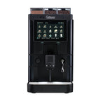 Carimali SilverAce Plus fully automatic coffee machine in black, front view