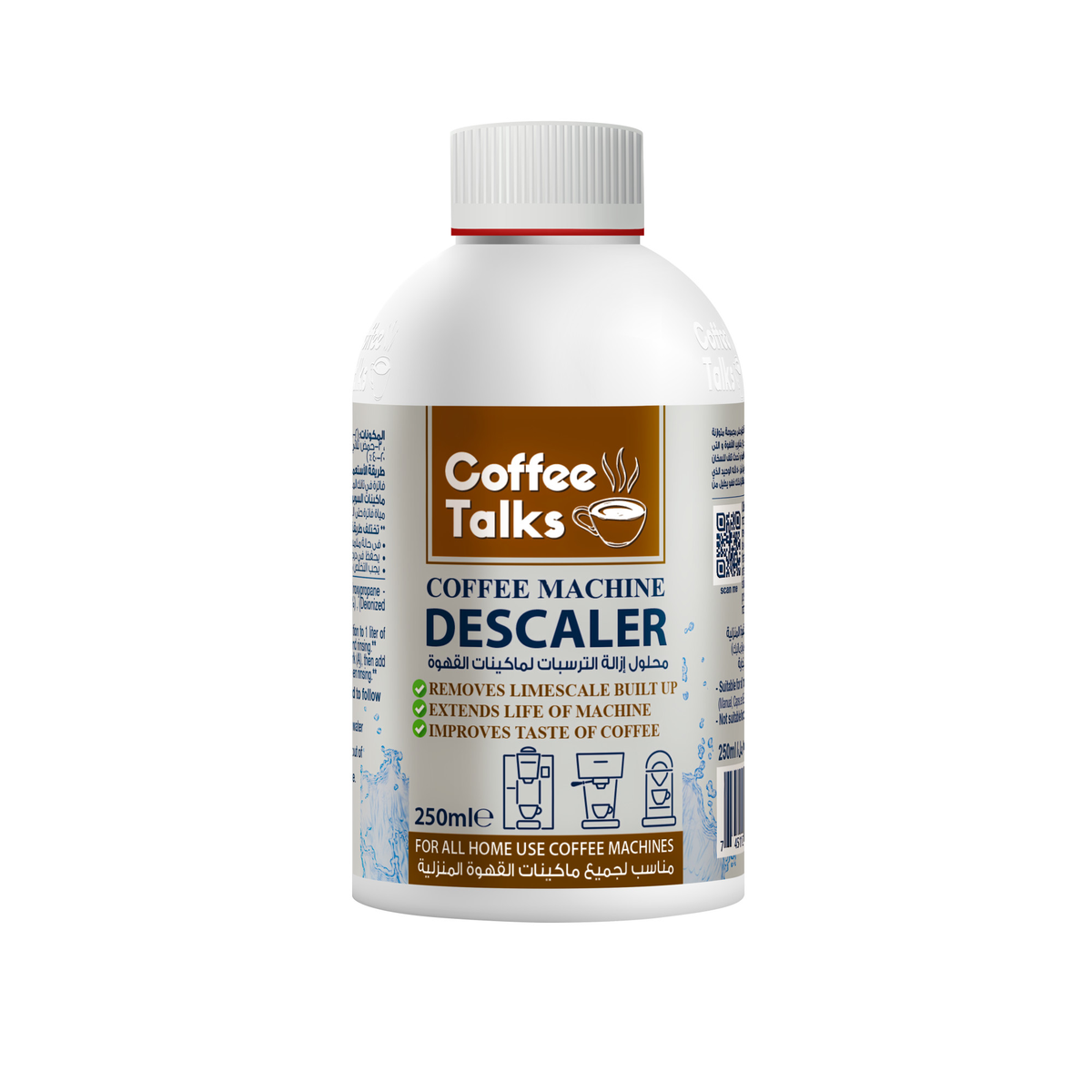Coffee Talks Coffee Machine Descaler, 250 ml