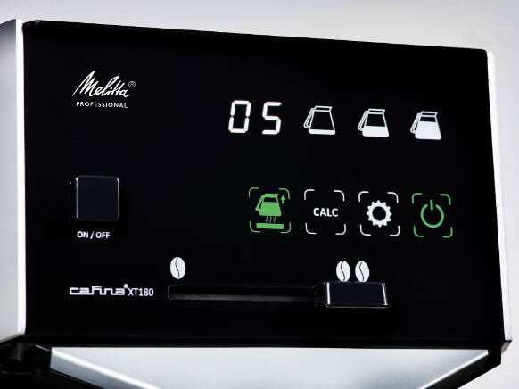 Melitta Cafina XT180 GMC filter coffee machine with glass jug