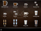 Melitta Cafina XT5 fully automatic coffee machine, front view