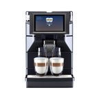 Saeco Magic M1 touchscreen bean-to-cup coffee machine, front view