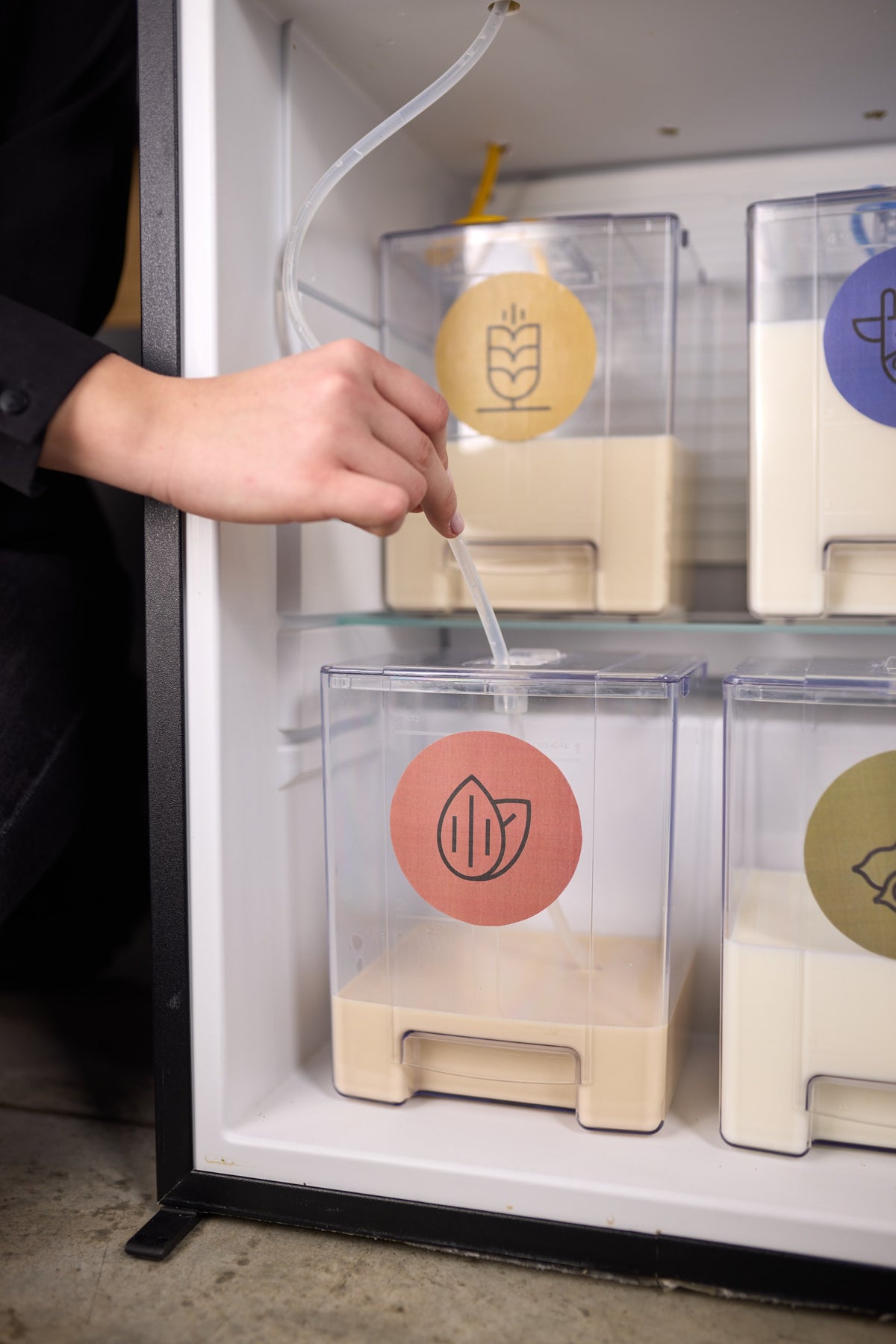 Melitta Cafina CT8plus fully automatic coffee machine, front view