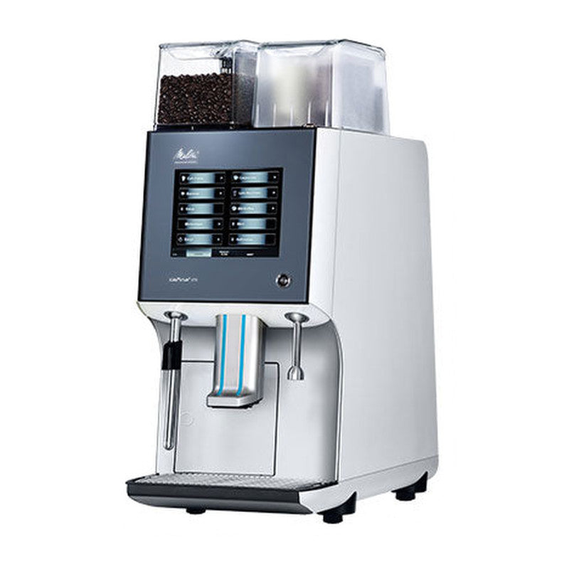 Melitta Cafina XT5 fully automatic coffee machine, front view