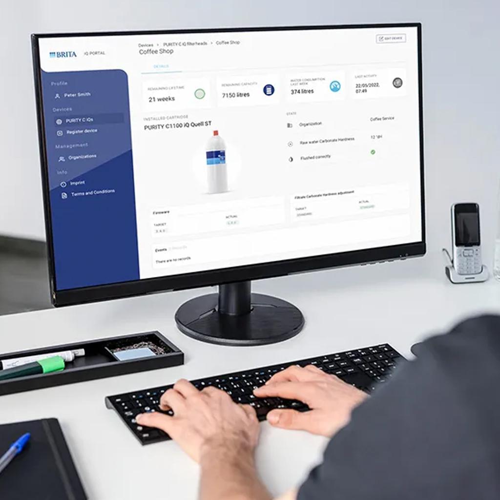 BRITA PURITY C iQ smart water filter system