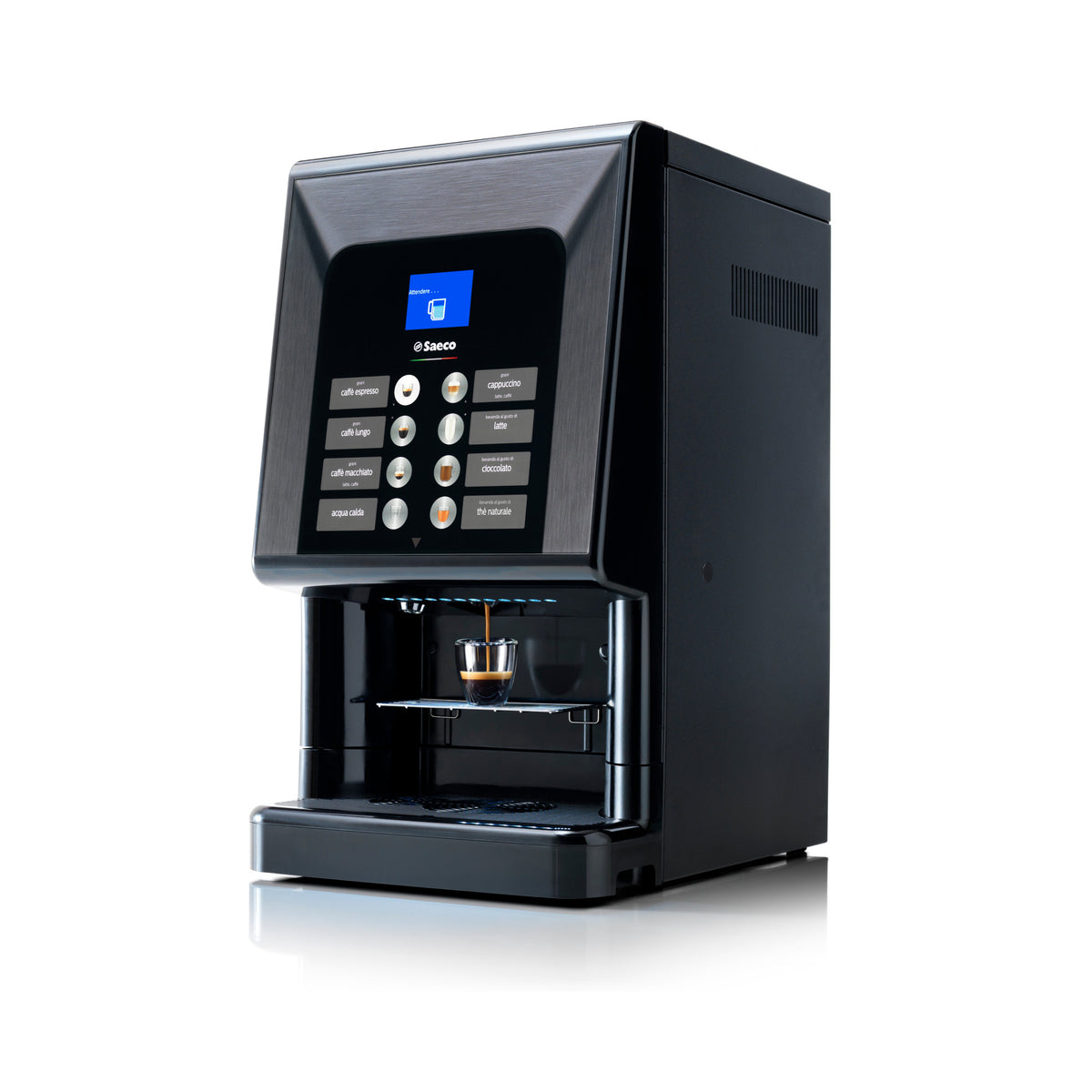 Saeco Phedra Evo Espresso table-top bean-to-cup coffee machine, front view