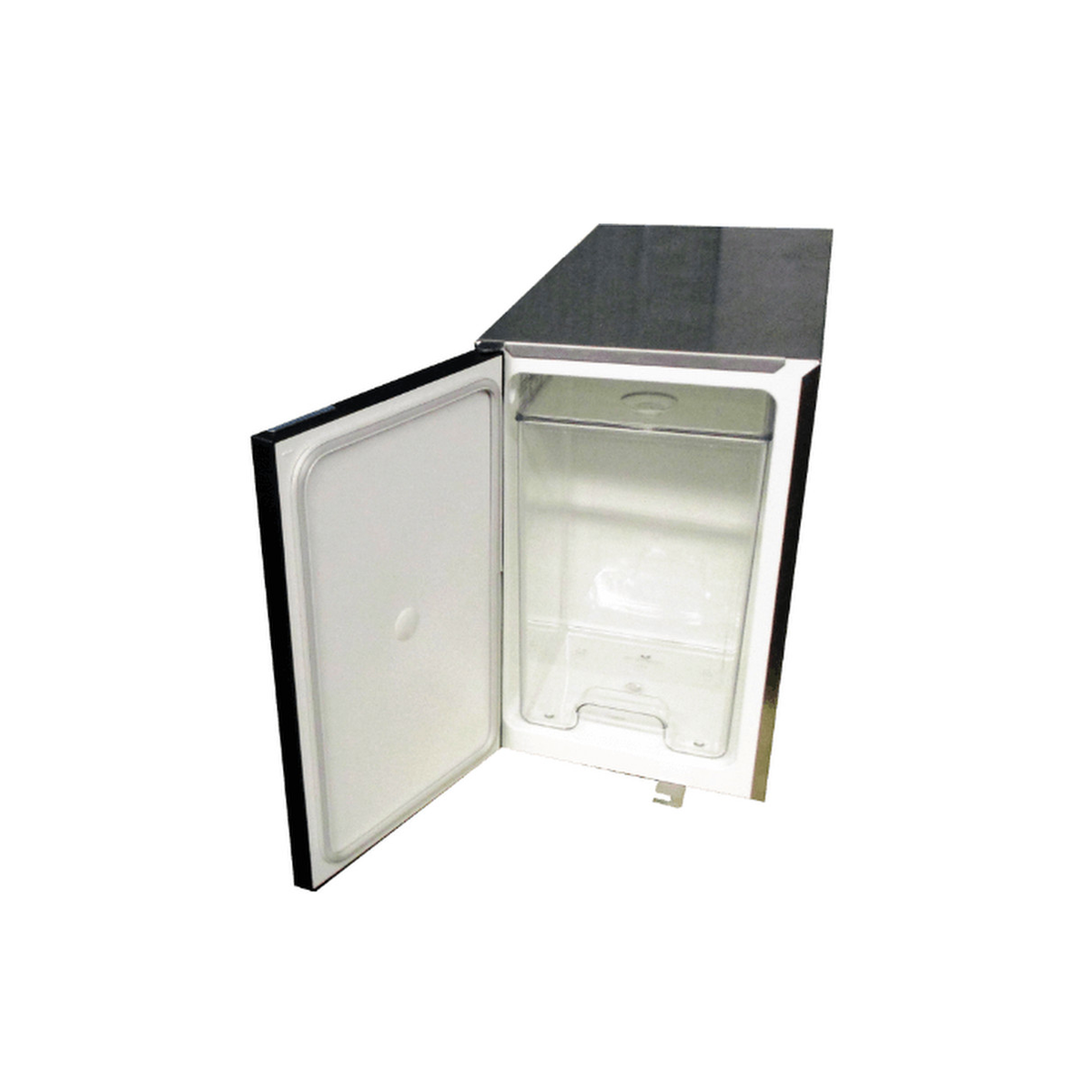 Melitta Cafina XT MC 5.0 l milk refrigerator with the door open