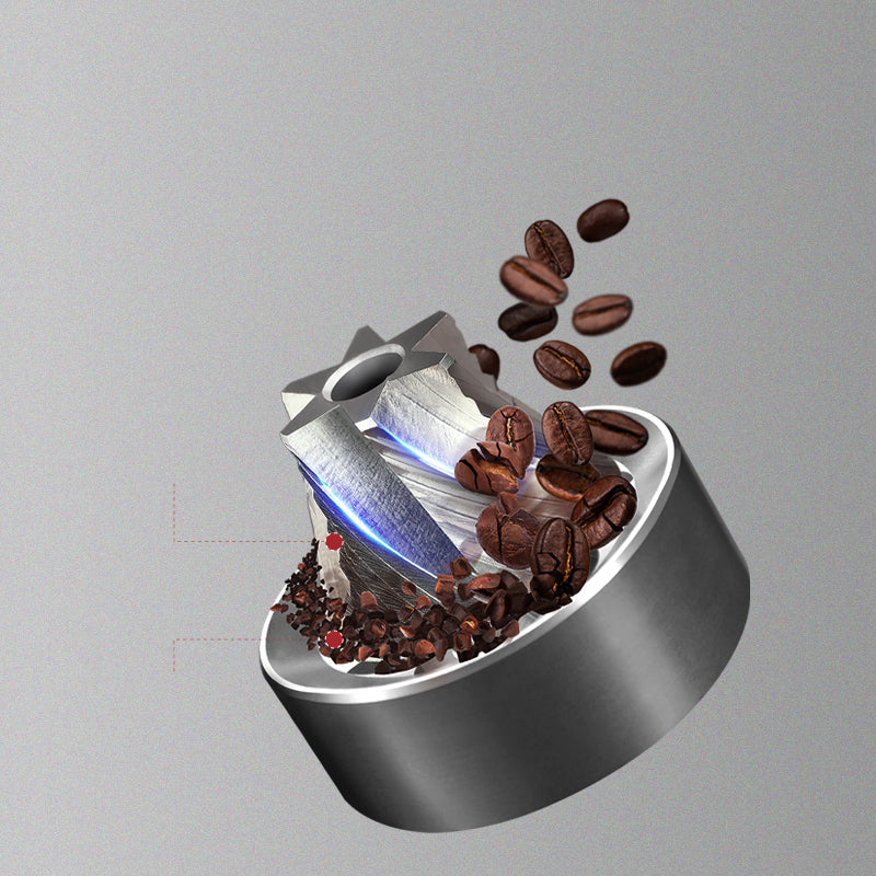 zeroHero Z1 hand grinder, side view