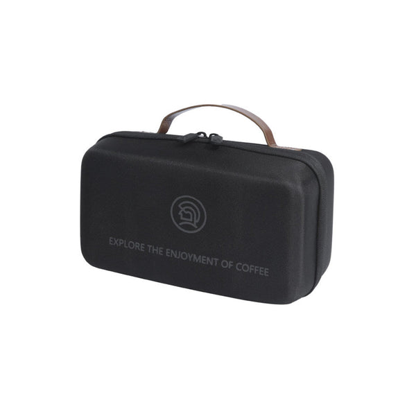 zeroHero Carrying Bag for portable espresso maker, closed, front view