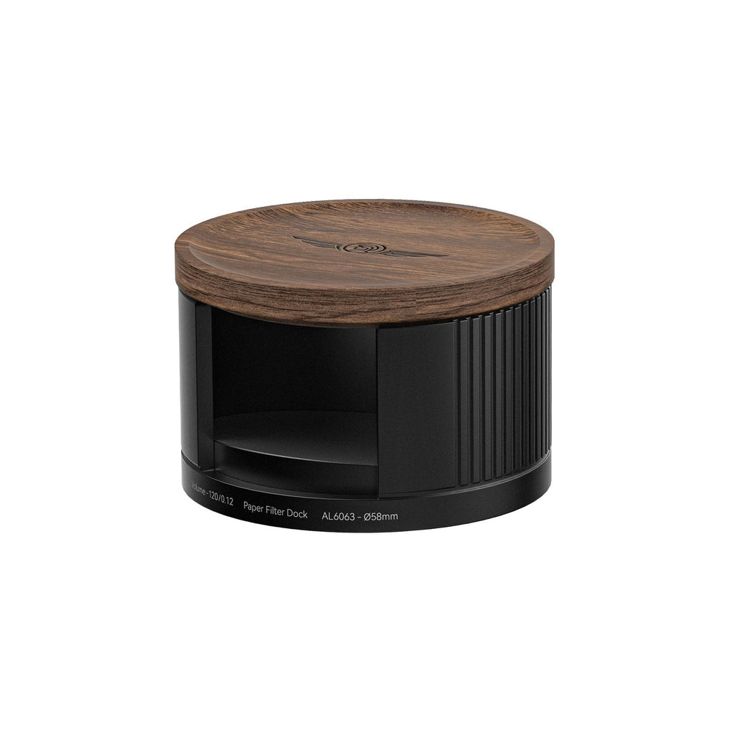 zeroHero Espresso Paper Filter Dock, Black