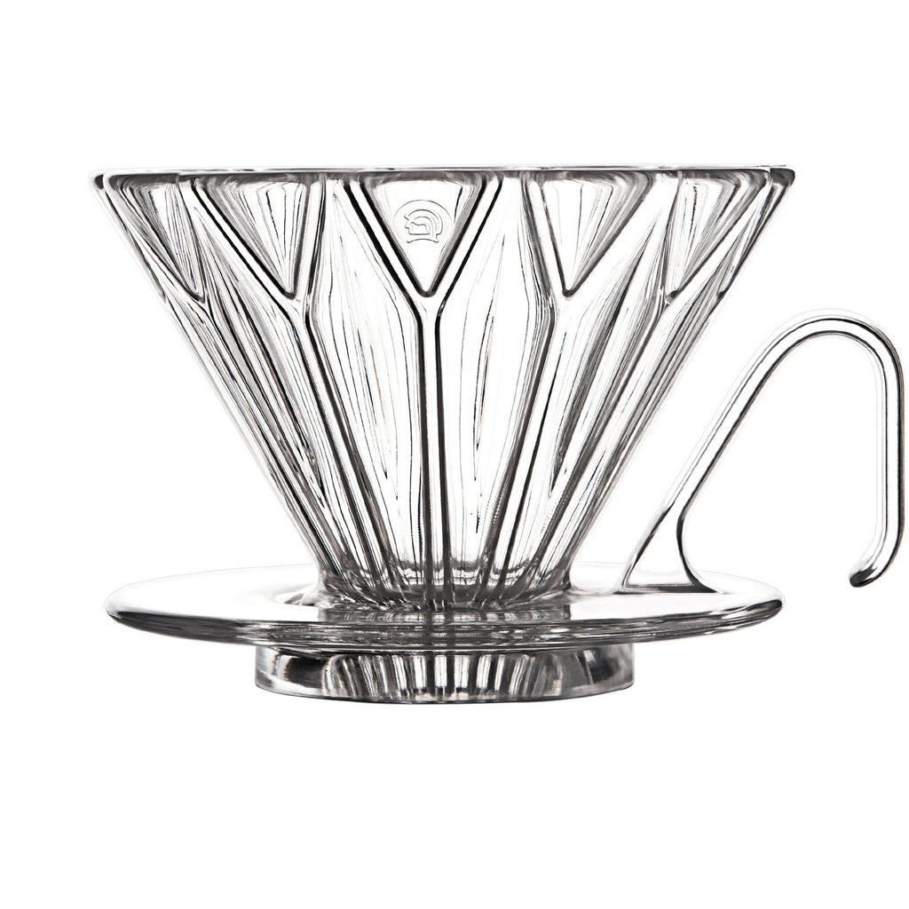 zeroHero Prisma PCTG Coffee Dripper, Clear